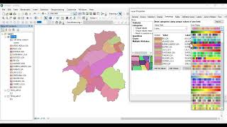 ArcGIS Desktop I beginner to pro I 5 WORKING WITH SHAPEFILES I No5I cchoroplet mapping 1 howto [upl. by Lorette]