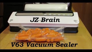 JZ BRAIN V63 Vacuum Sealer [upl. by Junina]