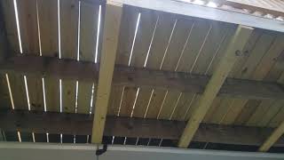 Under deck waterproofing  cheap and easy [upl. by Obola]