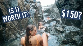 Canadas MOST EXPENSIVE Natural Hot Springs  Tofino BC [upl. by Katherin292]