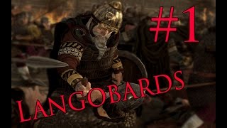 Total War Attila  Langobards Campaign 1  quotThey made ready for warquot [upl. by Ediva]