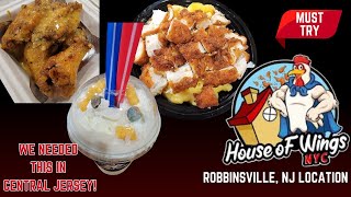 House of Wings review and reaction Robbinsville NJ  Captn Crunch Milkshake too [upl. by Parks499]