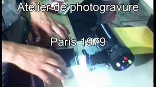 04Atelier Photogravure en1979 [upl. by Alegnaoj]