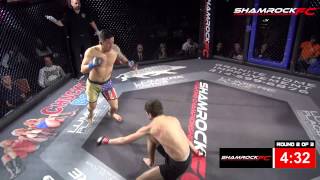 Shamrock FC FORCE James Blair vs Fazlo Mulabitinovic [upl. by Tonneson]