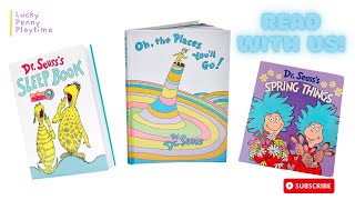 Lets Read Dr Seuss Books Aloud  Oh the Places Youll Go The Sleep Book Spring Things [upl. by Claiborne918]