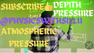 11th class pressure with depth or atmospheric pressure ​⁠physicswithsillu [upl. by Nira]