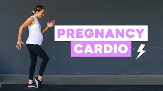 Walking Workout Schwangerschaft 🤰🏼 Cardio Training Fortgeschrittene  NO EQUIPMENT  Homeworkout [upl. by Ardy443]