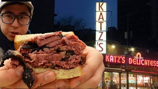 Katz’s Deli  New York City’s Best Sandwich [upl. by Jewett802]