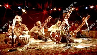 Raga Yaman Kalyan  Ravi Shankar And Alla Rakha  Music Festival From India 1974  Remastered HD [upl. by Cirenoj]