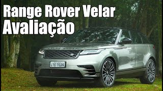 Range Rover Velar 2018 Avaliação  Falando de Carro [upl. by Baese832]