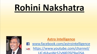 4  Rohini Nakshatra [upl. by Coppock]