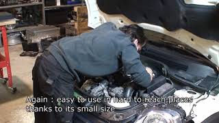 How to remove a glow plug when it is broken in the top of the cylinder head Discover the HU41051 [upl. by Novanod]