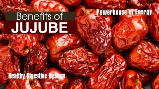 Top 10 Health BENEFITS OF JUJUBE FRUIT [upl. by Reta]