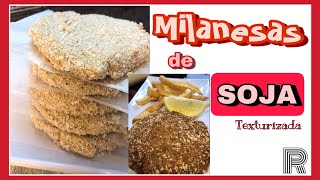 👉🏻👀MIRA Que MILANGA 💥MILANESAS de SOJA texturizada shorts [upl. by Yebba]