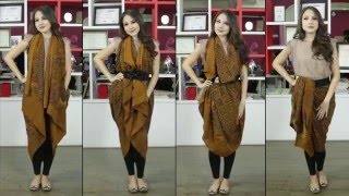 Tutorial Kain Batik With Paola Tambunan [upl. by Artenek]