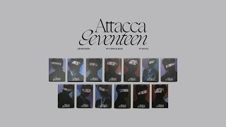 SEVENTEEN 세븐틴 9th Mini Album Attacca CARAT VERPhysical Album Preview [upl. by Streeter]