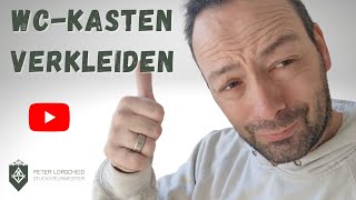 WC UnterputzKasten mit Gipskarton verkleiden  Tutorial [upl. by Perseus41]