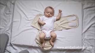 How to Swaddle a Newborn Baby  Embé® [upl. by Marjory262]