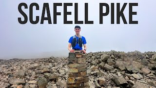 SCAFELL PIKE  Great Gable  17 Mile Route  Lake District [upl. by Nyllaf]