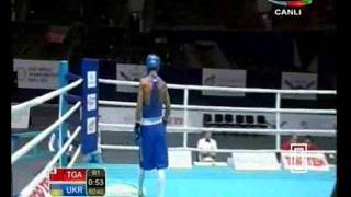 Vasyl Lomachenko vs Lomalit Moala  World Boxing Championships Baku 2011 132 Final 60 kg [upl. by Ylremik960]