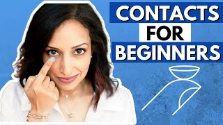 Contact Lens Tips for Beginners  Eye Doctor Explains [upl. by Alvis]