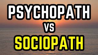 Psychopath vs Sociopath How to tell the difference Psychology facts you NEED to know [upl. by Enelaehs]