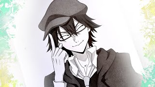 How to draw Ranpo Edogawa  Bungo Stray Dogs  Step by step Tutorial [upl. by Ong]