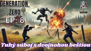 Generation Zero Coop  EP 8  Týchto obrov sme nečakali tuhý boj  SK  CZ nexisgamingCZ [upl. by Robinet]