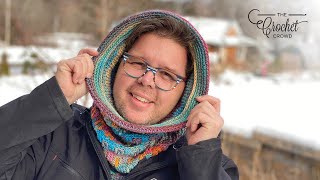 Cowl Snoodie Crochet Winter Wear [upl. by Ellevel506]