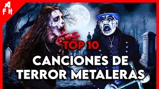 LAS CANCIONES DE METAL MÁS TERRORÍFICAS [upl. by Ahsal]