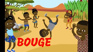 Bouge  comptinejeu africaine pour enfant avec paroles [upl. by Kanal]