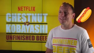 Joey Chestnut dishes out harsh ProEater truths amp reason for ultimate Hot Dog eating event [upl. by Hefter687]