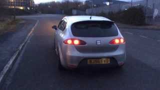 Seat leon fr pd 170 tdi sound popcornhardcut limiter launch 254 bhp [upl. by Brandt]