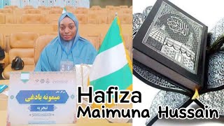 Hafiza Maimuna Hussain Baddeqi  Nigeria  Karatun Alkurani Mai Girma  Ahlul Quraan TVquran [upl. by Acilgna]