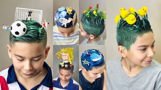 6 IDEAS PEINADOS LOCOS 😜 PARA NIÑOS  PEINADOS LOCOS  CRAZY HAIR DAY [upl. by Nnylorac599]