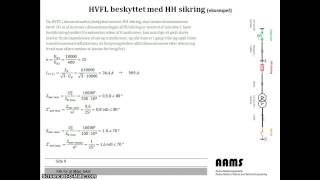 Dimensionering af HVFL 45 [upl. by Llesirg]