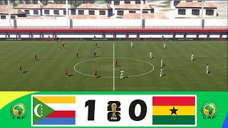 Comoros vs Ghana 10  FIFA World Cup 26™ CAF Qualifiers  Match Highlights [upl. by Sivad355]