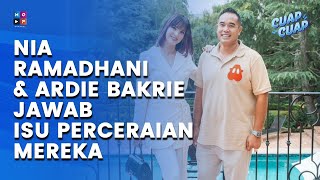 NIA RAMADHANI DAN ARDIE BAKRIE JAWAB ISU PERCERAIAN MEREKA  CUAP CUAP [upl. by Mccoy]