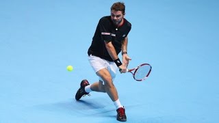 Stan Wawrinka  70 perfect backhand winners HD [upl. by Leahcimed]