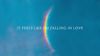 Coldplay  feelslikeimfallinginlove Official Lyric Visualiser [upl. by Ehsom]