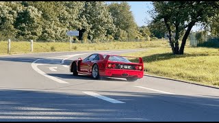 POV F40 Driving Drifting  DRIVE N SLIDE [upl. by Ladnyk187]