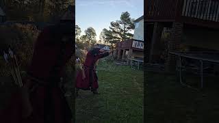 Shamshir and Kaman bow combos shamshir archery [upl. by Odnala]