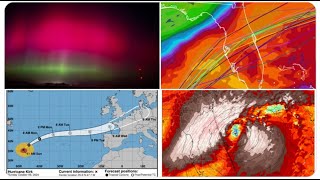 RED ALERT Category 5 or 4 Unusual Hurricane Milton to hit Central Florida amp Kirk to hit Europe [upl. by Norehs]