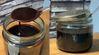 Replica of Giani’s and Hershey’s chocolate sauce🤤  How to make Chocolate Sauce [upl. by Slinkman]