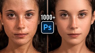 Batch Retouch 1000 Photos in 1 Click Photoshop amp AI [upl. by Justinian]