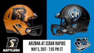 Week 12  Arizona Rattlers at Cedar Rapids Titans [upl. by Athiste626]