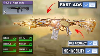 NEW quot2 SHOTquot ICR  1 Gunsmith its TAKING OVER COD Mobile in Season 9 NEW LOADOUT [upl. by Sowell]