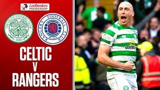 Celtic 21 Rangers  Late Forrest Winner Stuns TenMen Rangers  Ladbrokes Premiership [upl. by Eillom67]