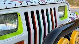 1990 Jeep Wrangler Cold Start [upl. by Meelas]