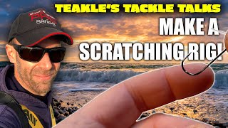 Teakles Tackle Talks Making A Sea Fishing Scratching Rig [upl. by Leuqim]